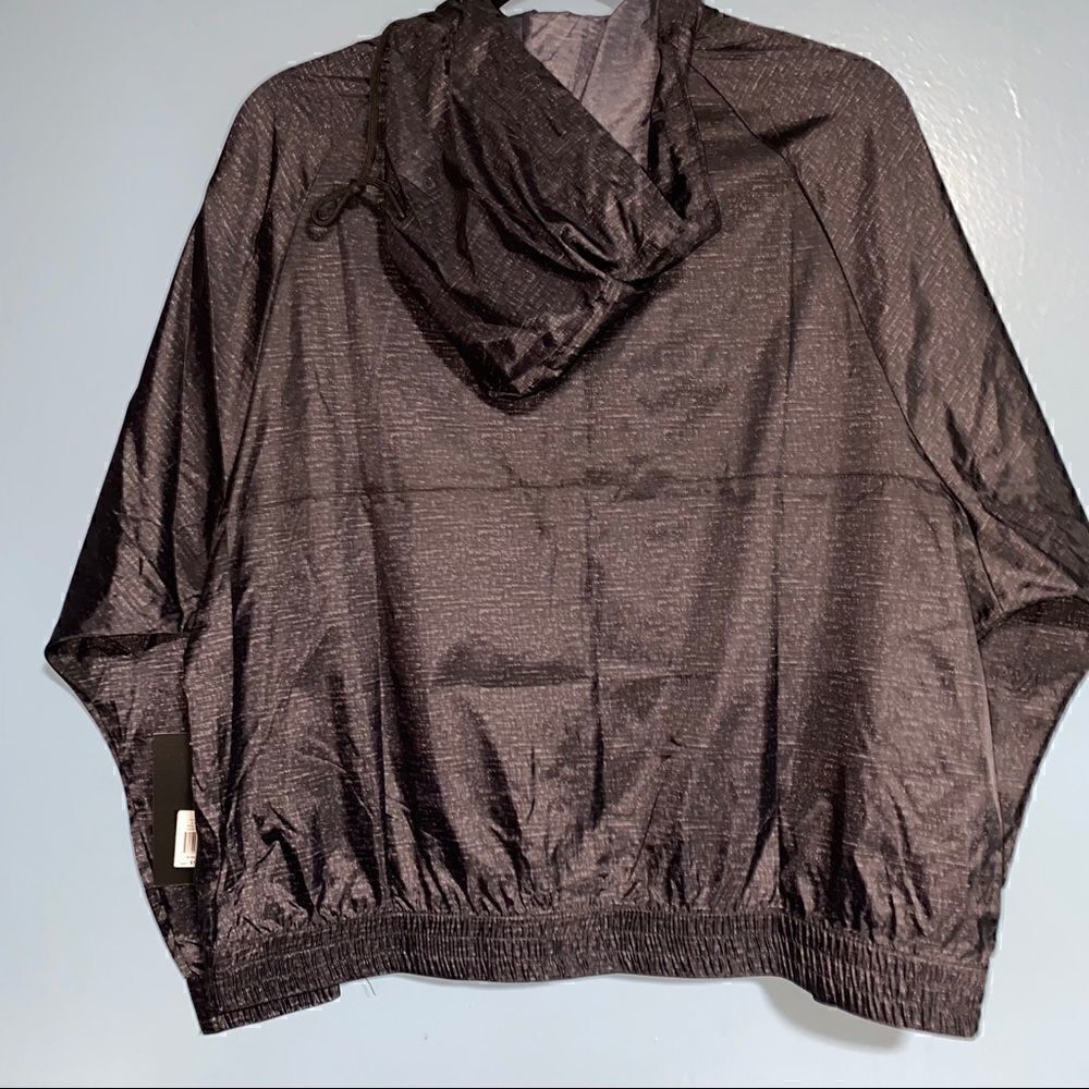 𝅺bcbg Max Azria Womens Windbreaker Jacket sz Large - Picture 4 of 6